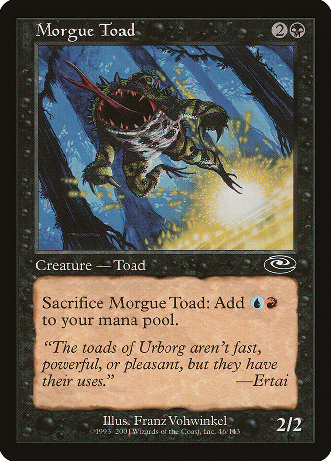 Morgue Toad (Planeshift)