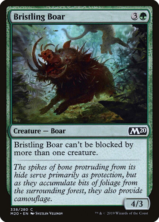 Bristling Boar (Core Set 2020)