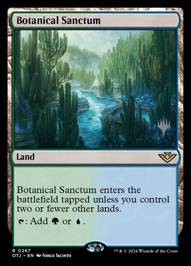 Botanical Sanctum (Outlaws of Thunder Junction Promos)