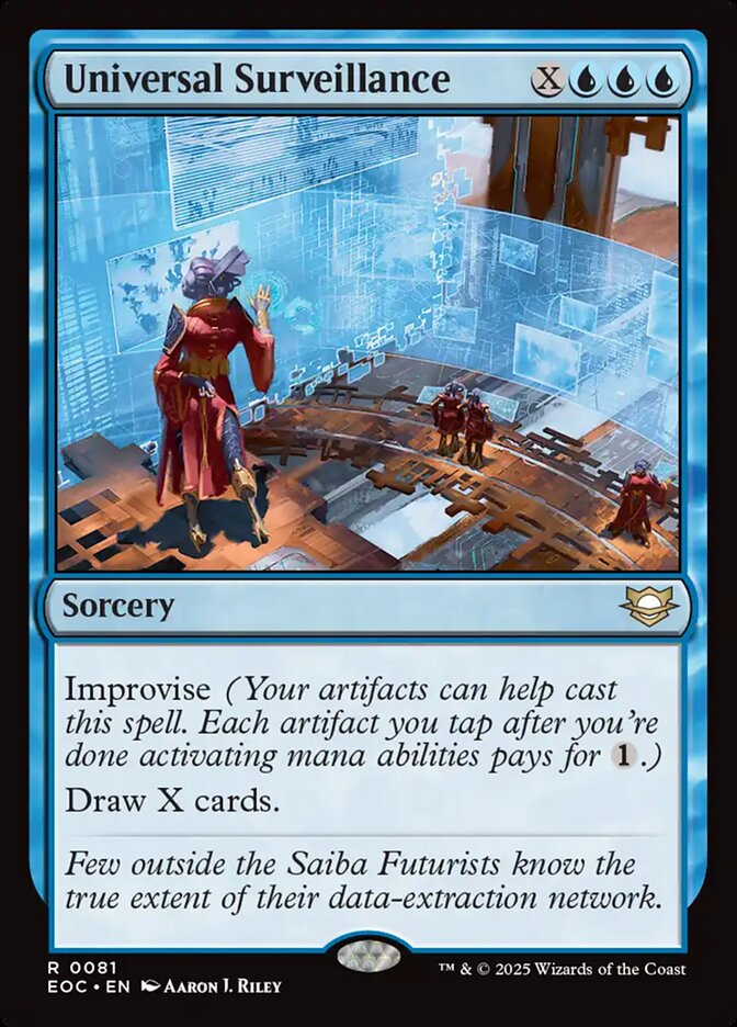 Universal Surveillance (Edge of Eternities Commander)