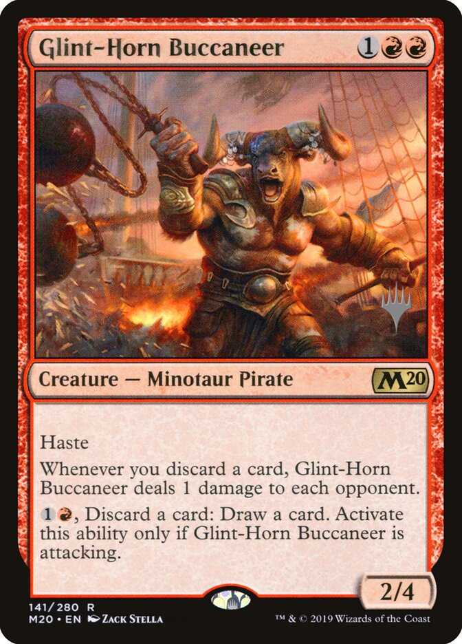 Glint-Horn Buccaneer (Core Set 2020 Promos)