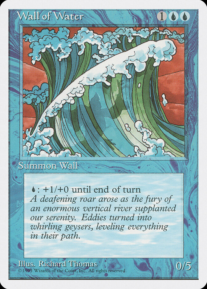 Wall of Water (Fourth Edition)