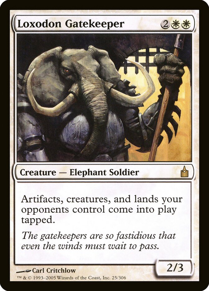 Loxodon Gatekeeper (Ravnica: City of Guilds)