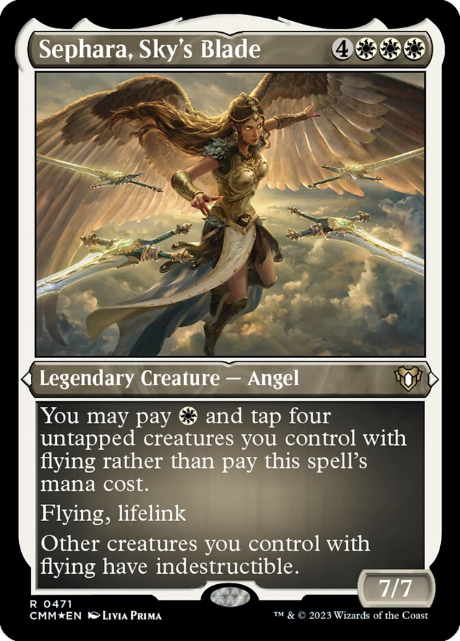 Sephara, Sky's Blade (Commander Masters)