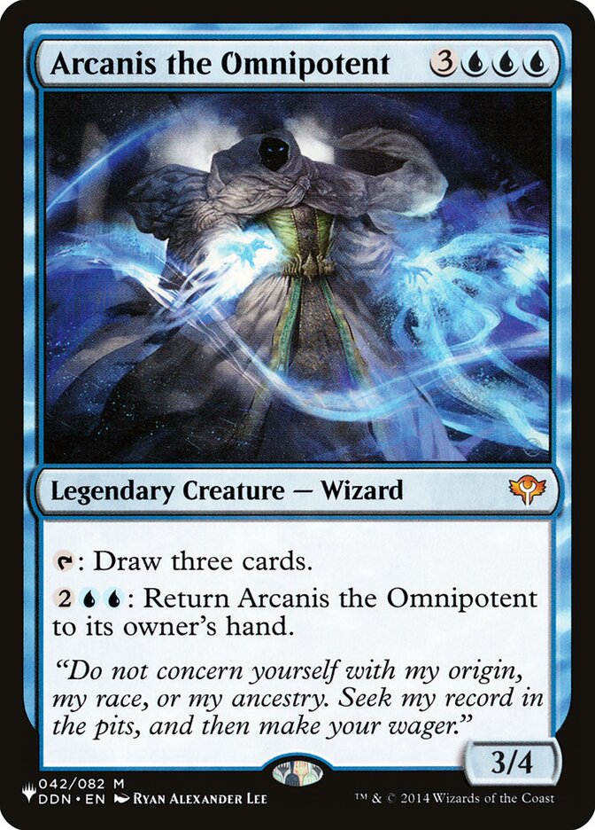 Arcanis the Omnipotent (The List)