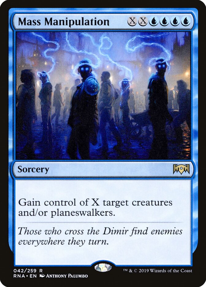 Mass Manipulation (Ravnica Allegiance)