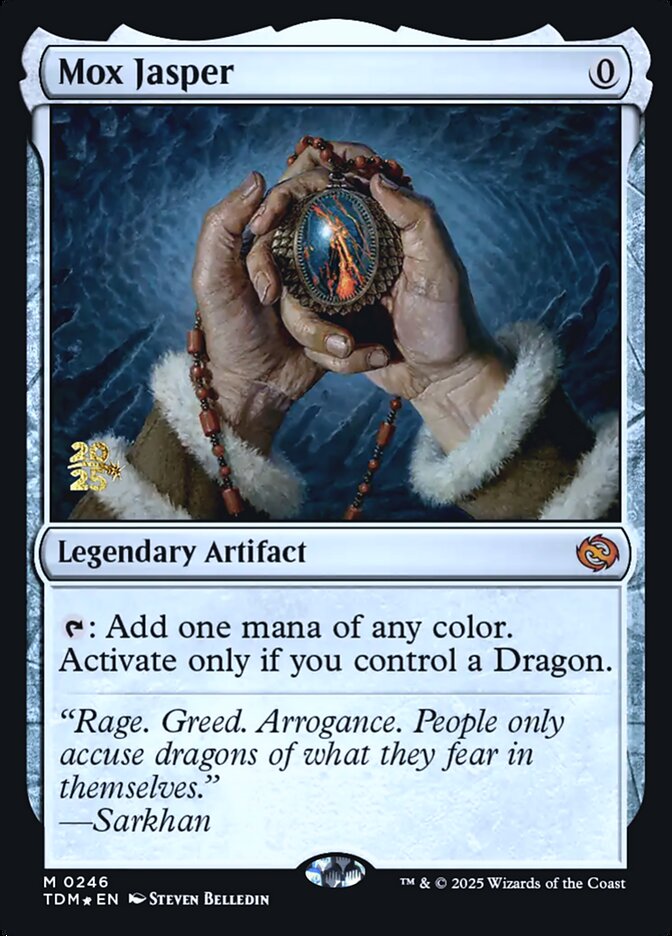 Mox Jasper (Tarkir: Dragonstorm Promos)