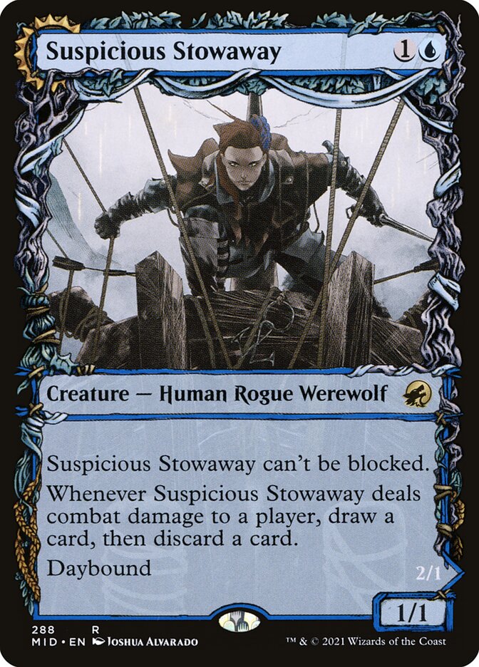 Suspicious Stowaway (Innistrad: Midnight Hunt)