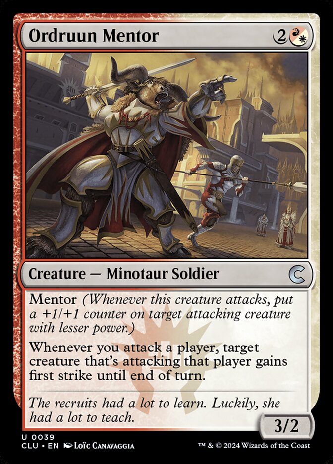 Ordruun Mentor (Ravnica: Clue Edition)