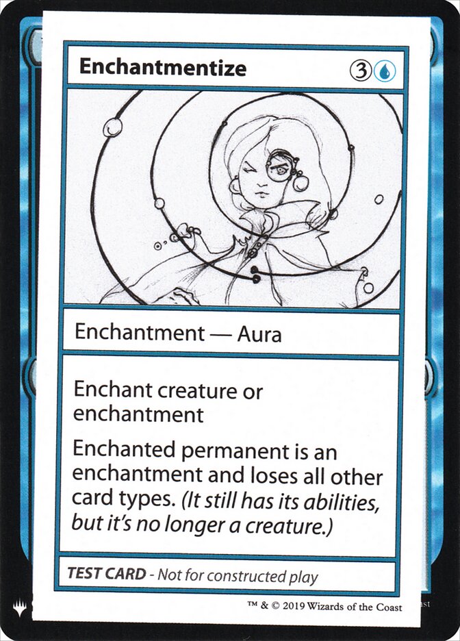 Enchantmentize (Mystery Booster Playtest Cards 2019)