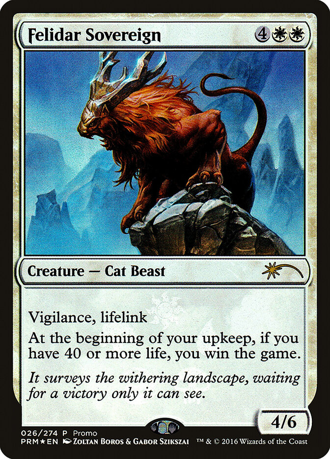 Felidar Sovereign (Battle for Zendikar Promos)