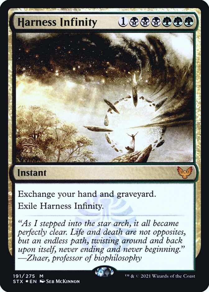 Harness Infinity (Strixhaven: School of Mages Promos)