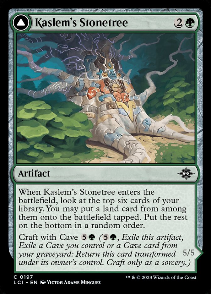 Kaslem's Stonetree (The Lost Caverns of Ixalan)