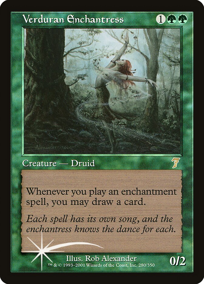 Verduran Enchantress (Seventh Edition)