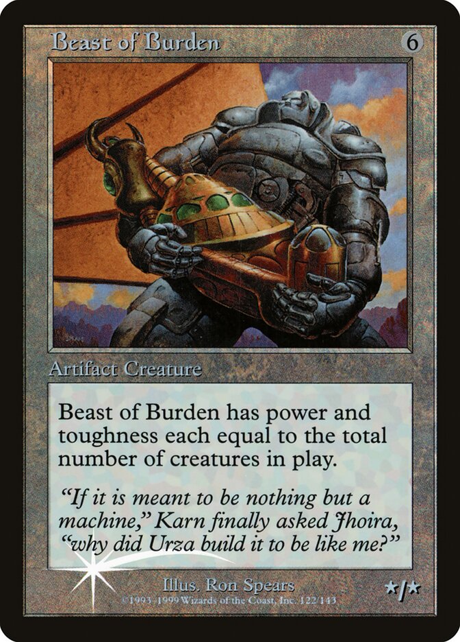 Beast of Burden (Urza's Legacy Promos)
