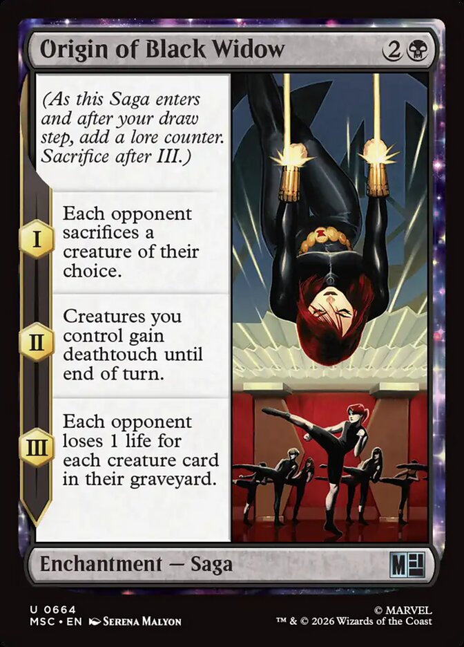 Origin of Black Widow (Marvel Super Heroes Commander)