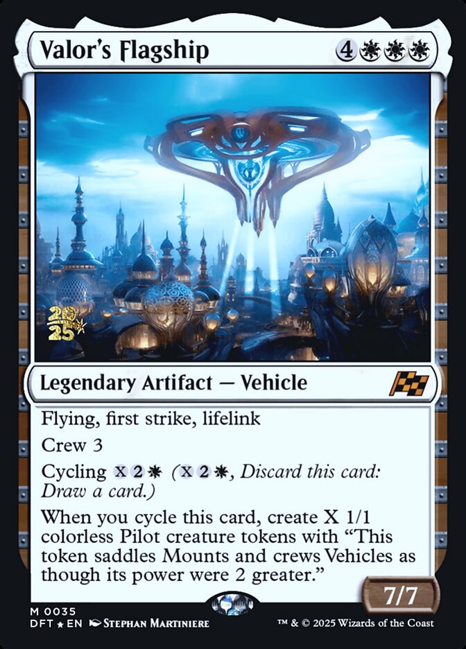 Valor's Flagship (Aetherdrift Promos)