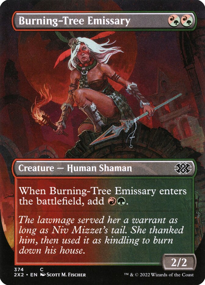 Burning-Tree Emissary (Double Masters 2022)