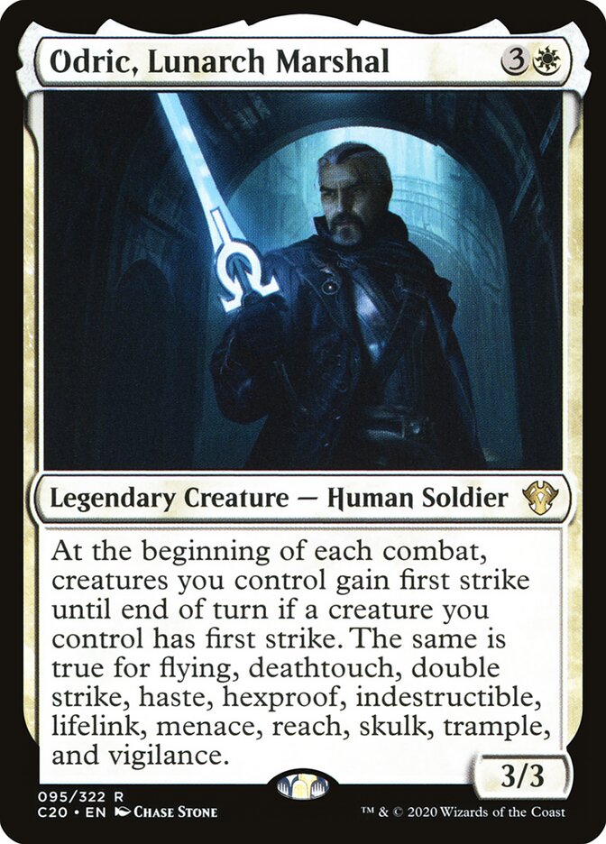 Odric, Lunarch Marshal (Commander 2020)