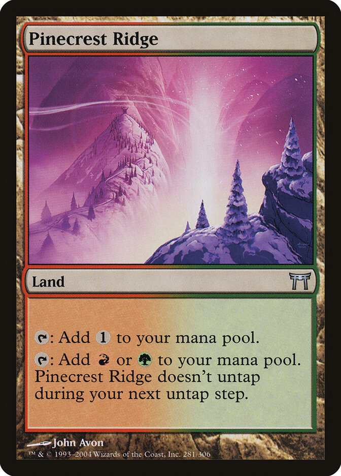Pinecrest Ridge (Champions of Kamigawa)