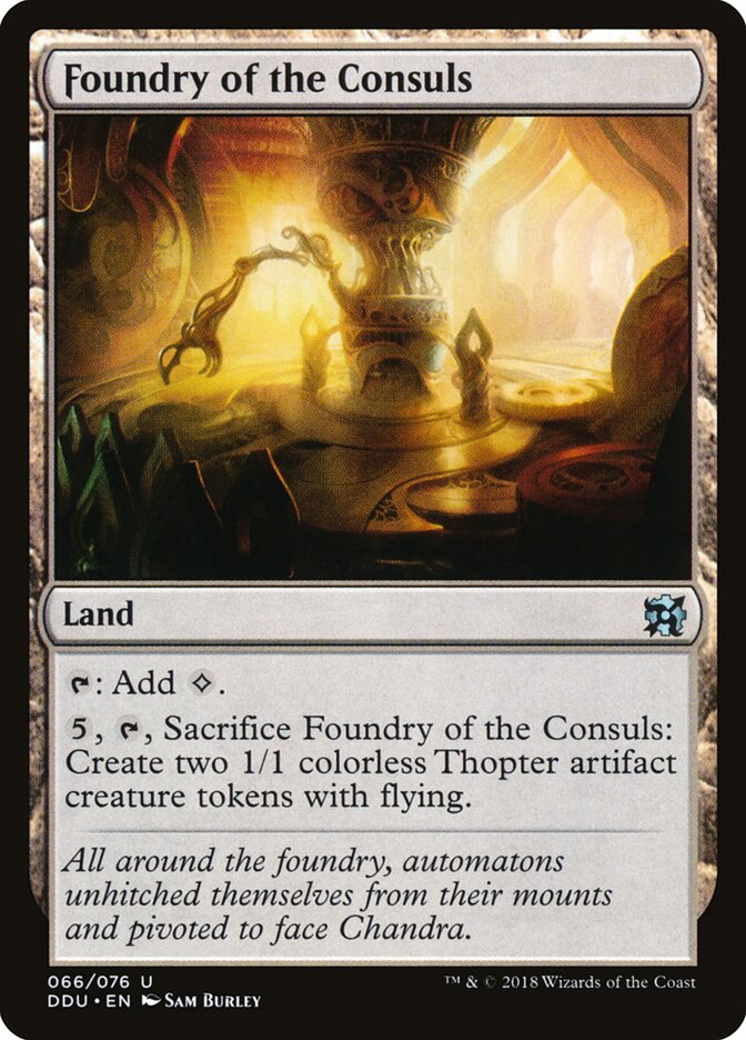 Foundry of the Consuls (Duel Decks: Elves vs. Inventors)