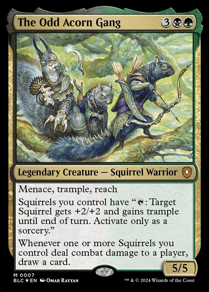 The Odd Acorn Gang (Bloomburrow Commander)