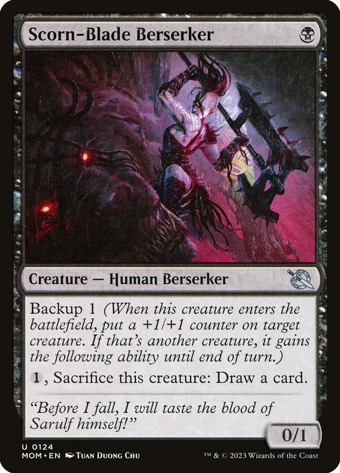 Scorn-Blade Berserker (March of the Machine)