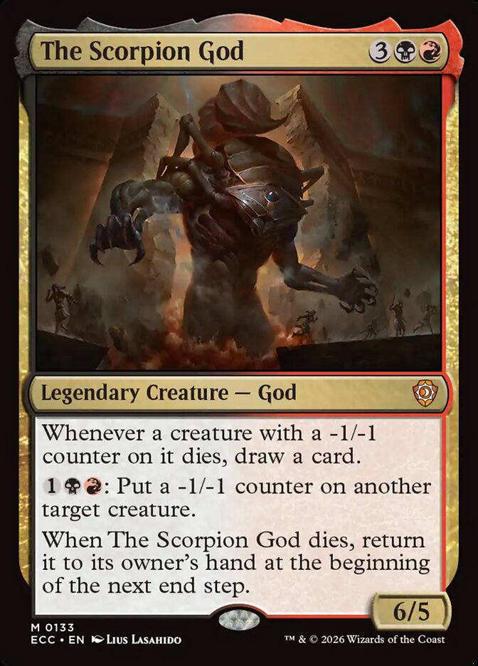 The Scorpion God (Lorwyn Eclipsed Commander)