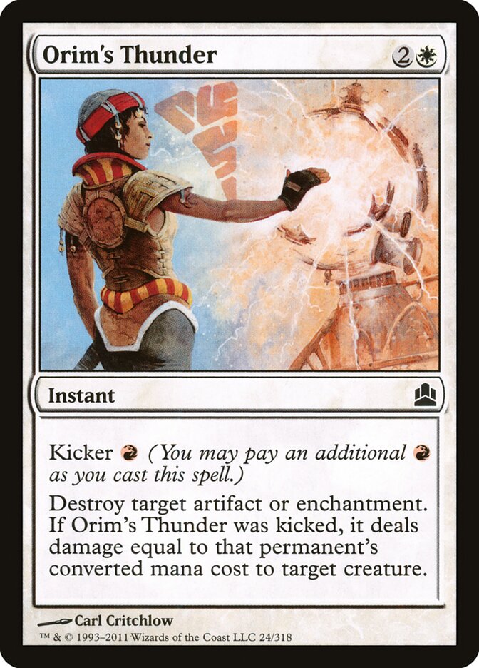 Orim's Thunder (Commander 2011)