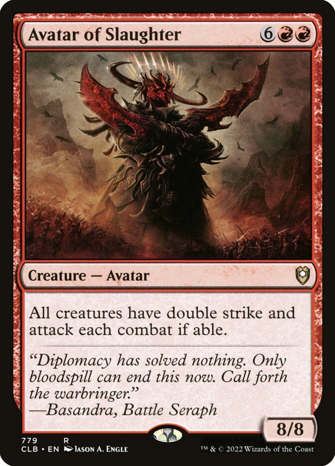 Avatar of Slaughter (Commander Legends: Battle for Baldur's Gate)