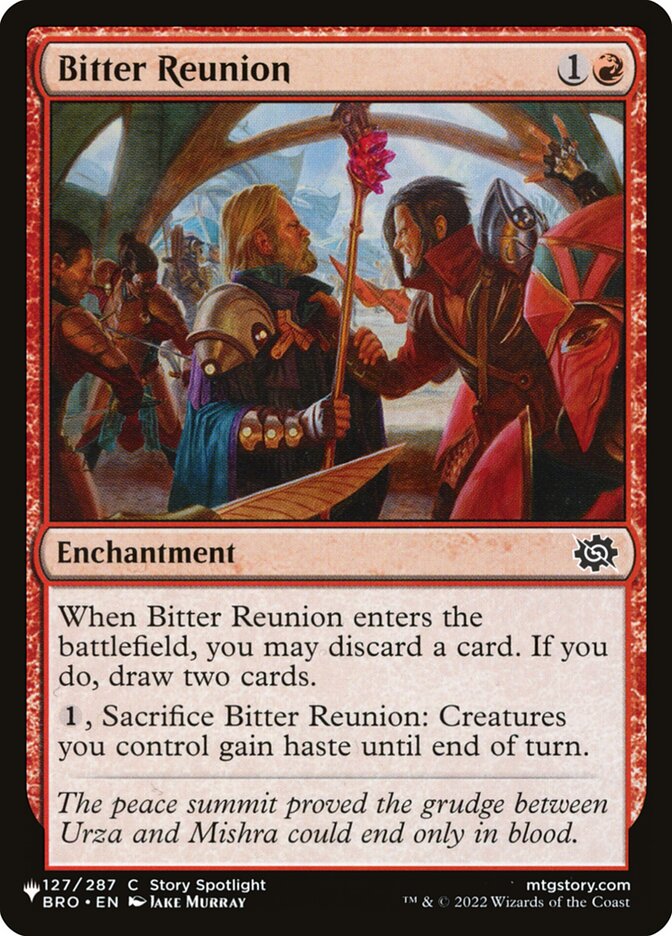 Bitter Reunion (The List)