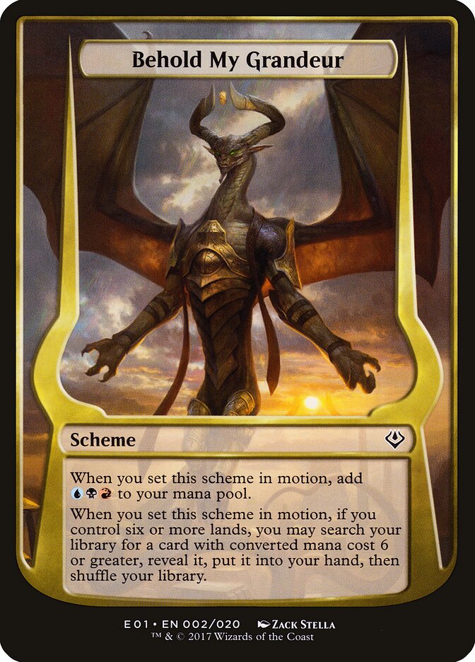 Behold My Grandeur (Archenemy: Nicol Bolas Schemes)