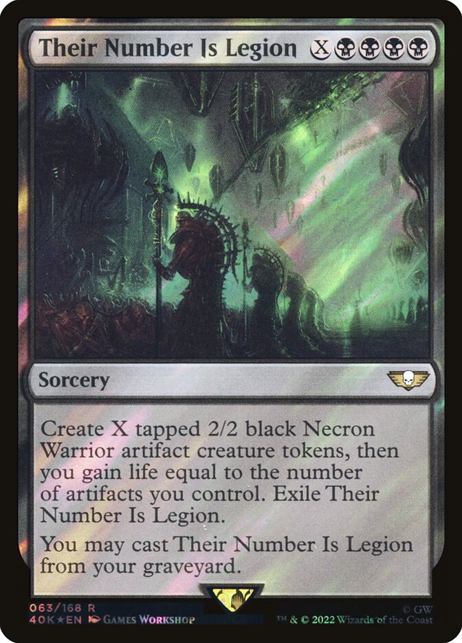 Their Number Is Legion (Warhammer 40,000 Commander)