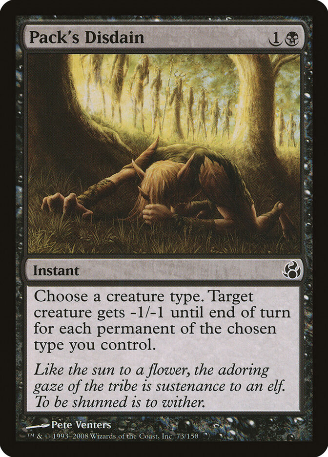 Pack's Disdain (Morningtide)
