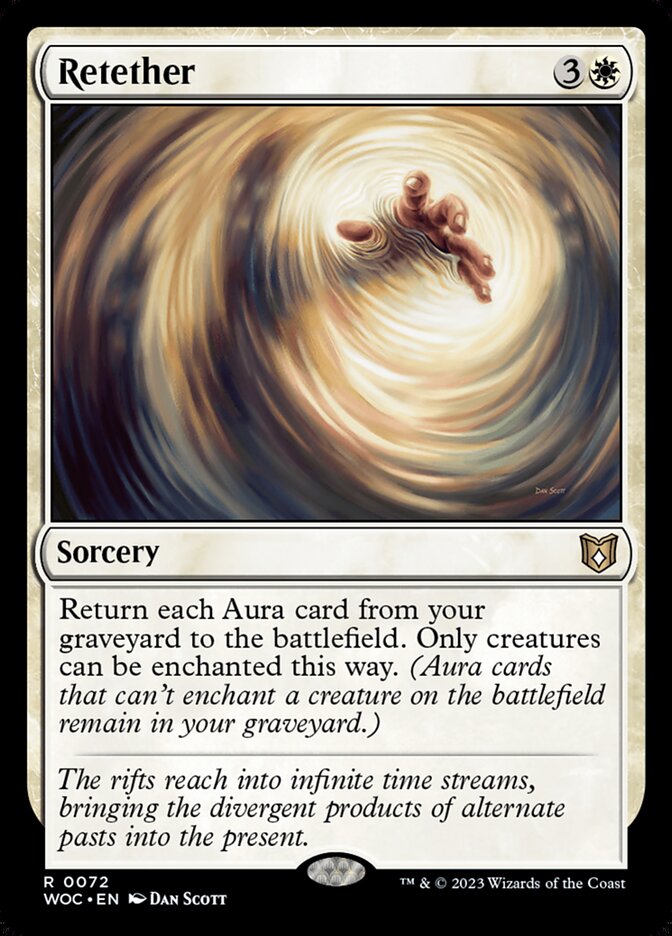Retether (Wilds of Eldraine Commander)