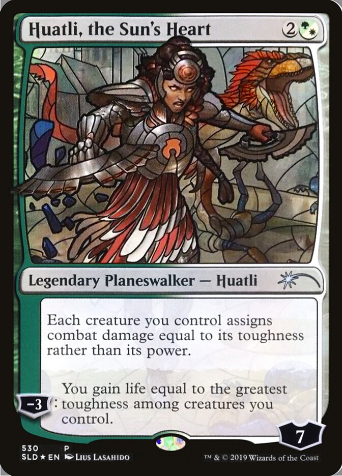 Huatli, the Sun's Heart (Secret Lair Drop)
