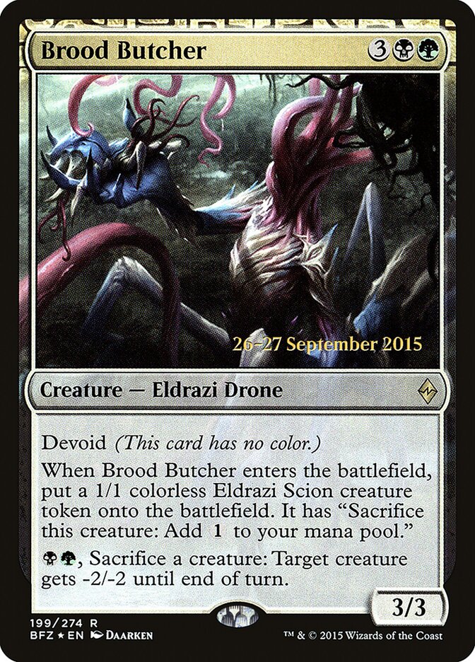 Brood Butcher (Battle for Zendikar Promos)