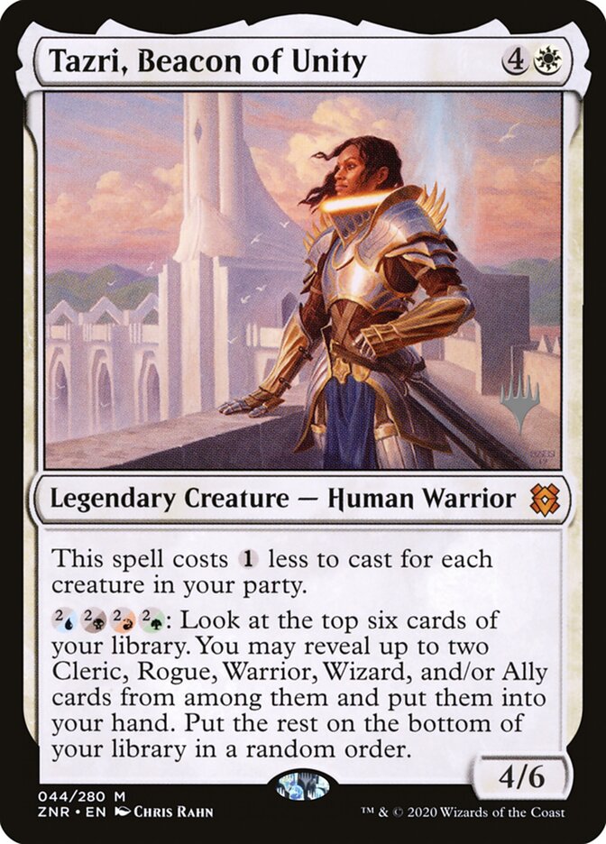 Tazri, Beacon of Unity (Zendikar Rising Promos)