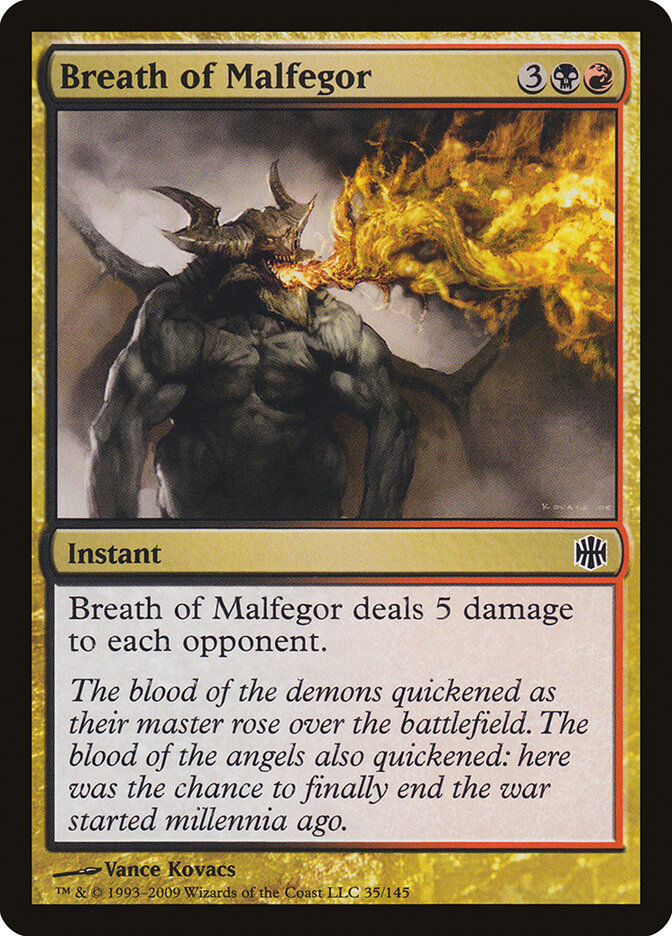 Breath of Malfegor (Alara Reborn)