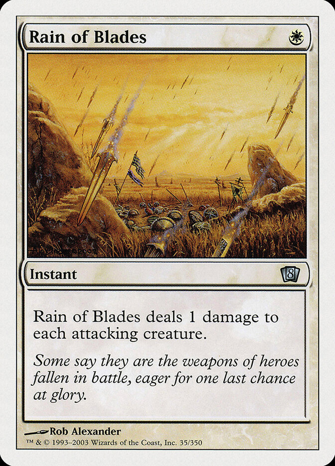 Rain of Blades (Eighth Edition)