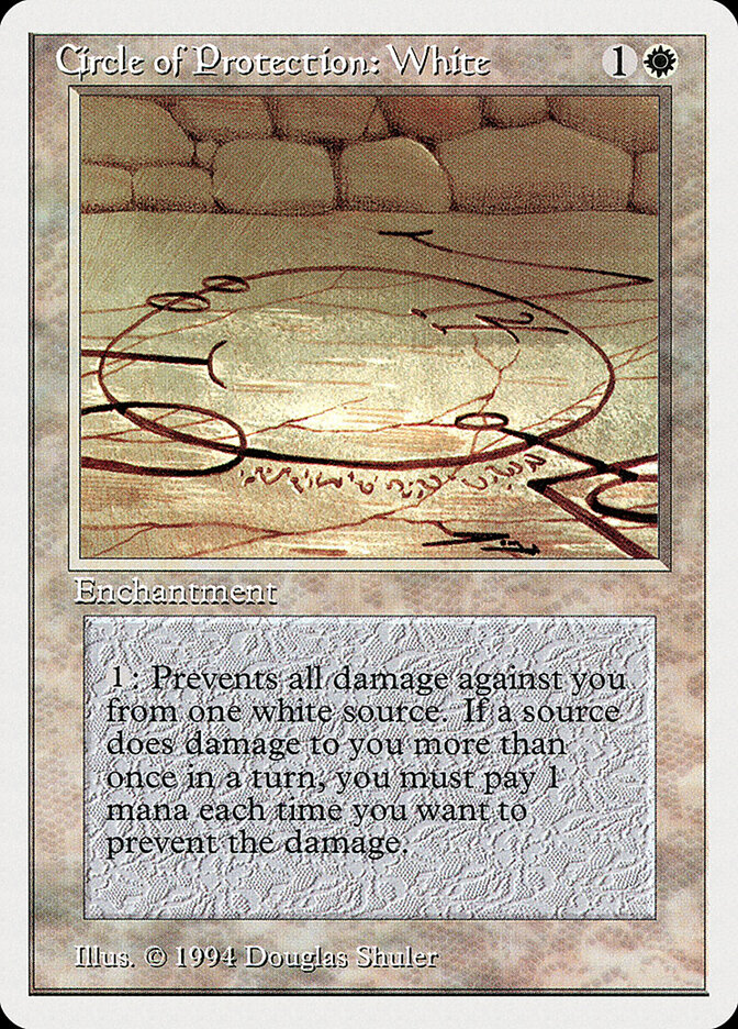 Circle of Protection: White (Summer Magic / Edgar)