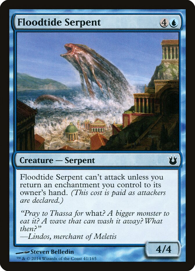 Floodtide Serpent (Born of the Gods)