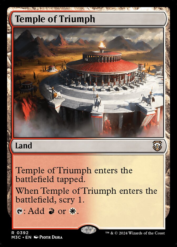 Temple of Triumph (Modern Horizons 3 Commander)