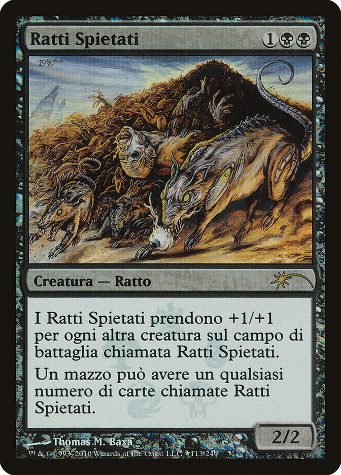 Relentless Rats (Magic 2011 Promos)