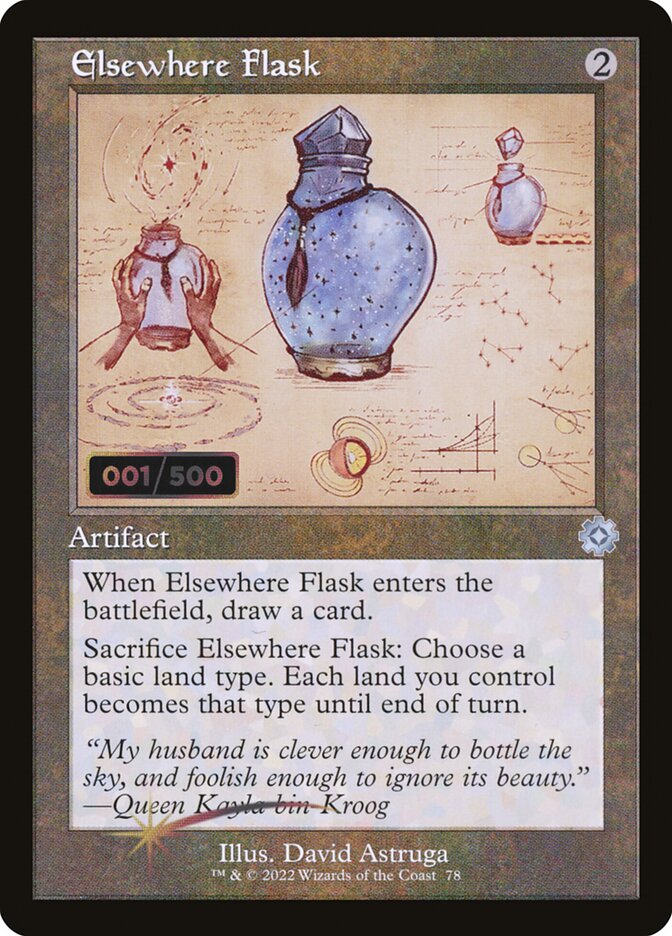 Elsewhere Flask (The Brothers' War Retro Artifacts)