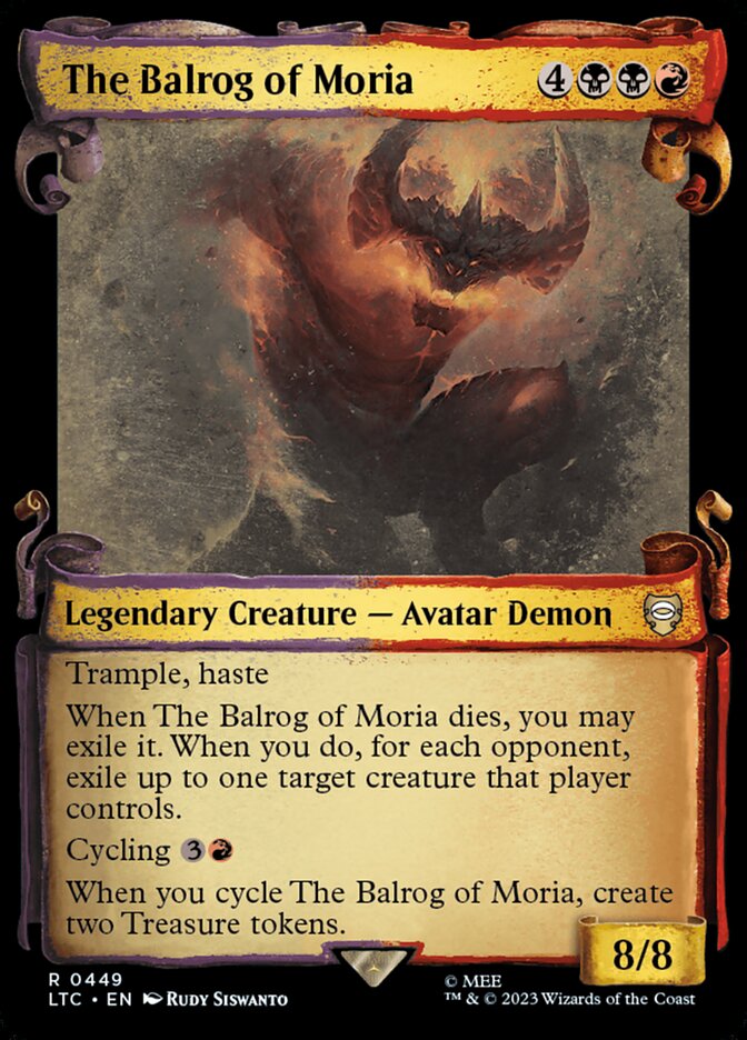 The Balrog of Moria (Tales of Middle-earth Commander)