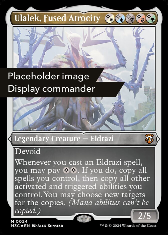Ulalek, Fused Atrocity (Modern Horizons 3 Commander)