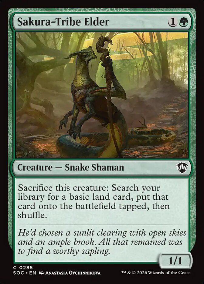 Sakura-Tribe Elder (Secrets of Strixhaven Commander)
