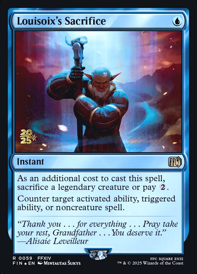 Louisoix's Sacrifice (Final Fantasy Promos)