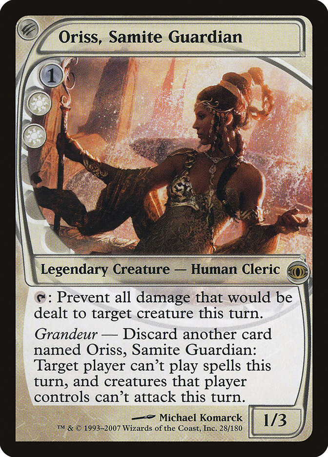 Oriss, Samite Guardian (Future Sight)